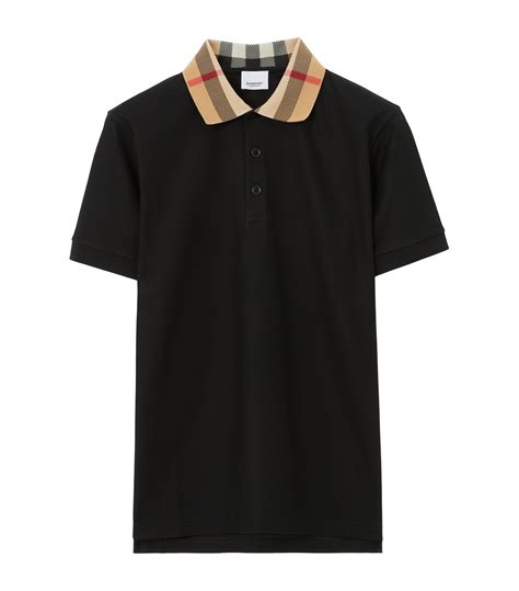 check collar polo shirt burberry